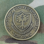 101st Airborne Division (Air Assault), 320th Field Artillery Regiment "Top Guns" (♥), 1st Battalion