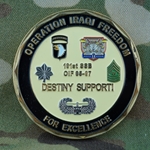 101st Airborne Division (Air Assault), 101st Soldier Support Battalion "Destiny Support", "OIF 05-07"