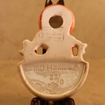 M.I. Hummel 22/0 Angel with Bird (Angel Sitting), Holy Water Fonts, U.S. Zone, Tmk 1,