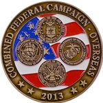 Combined Federal Campaign, Overseas 2013