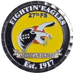 27th Fighter Squadron, "Fightin' Eagles,"