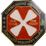Eighth United States Army, Commanding General, Command Sergeant Major (CSM)