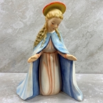 M.I. Hummel 214 A Nativity Set, Virgin Mary Tmk 3, Color, Type 4