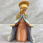 M.I. Hummel 214 A/M/O Nativity Set, Virgin Mary Tmk 7, Color, Type 1