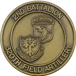 101st Airborne Division (Air Assault), 320th Field Artillery Regiment, "Balls of the Eagle" (♣), 2nd Battalion