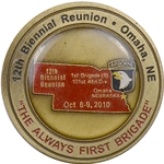 101st Airborne Division (Air Assault), 1st Brigade (Separate), 12th Biennial Reunion