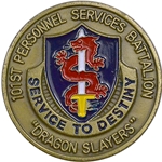 101st Airborne Division (Air Assault), 101st Personnel Service Battalion, “Dragon Slayers”
