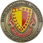 19th Maintenance Battalion, Fort Sill, Oklahoma