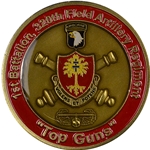 101st Airborne Division (Air Assault), 320th Field Artillery Regiment "Top Guns" (♥), 1st Battalion