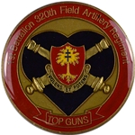 101st Airborne Division (Air Assault), 320th Field Artillery Regiment "Top Guns" (♥), 1st Battalion