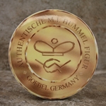 M.I. Hummel Aufsteller Plaque Authentische M.I. Hummel Figur  Tmk 6, Type 1