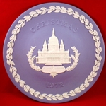 Wedgwood Christmas Plate 1972  St. Paul's Cathedral