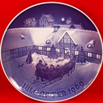 Bing & Grøndahl Christmas Plate 1969