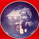 Bing & Grøndahl Christmas Plate 1973