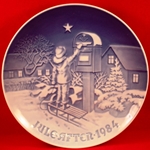Bing & Grøndahl Christmas Plate 1984