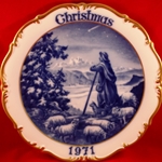 Dresden Christmas Plate 1971