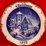 Dresden Christmas Plate 1975