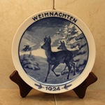 Rosenthal Weihnachten Christmas Plate, 1924