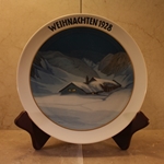 Rosenthal Weihnachten Christmas Plate, 1928 Type 1