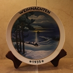 Rosenthal Weihnachten Christmas Plate, 1935