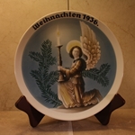 Rosenthal Weihnachten Christmas Plate, 1936 Type 1