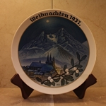 Rosenthal Weihnachten Christmas Plate, 1937 Newer Version