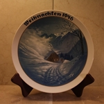 Rosenthal Weihnachten Christmas Plate, 1946 Newer Version