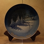 Rosenthal Weihnachten Christmas Plate, 1950 Type 2