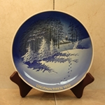 Rosenthal Weihnachten Christmas Plate, 1950 Type 3