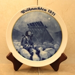 Rosenthal Weihnachten Christmas Plate, 1951