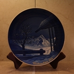 Rosenthal Weihnachten Christmas Plate, 1952 Type 2