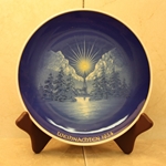 Rosenthal Weihnachten Christmas Plate, 1954 Type 3 Newer Version