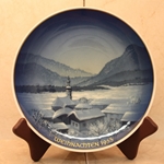 Rosenthal Weihnachten Christmas Plate, 1955 Type 1