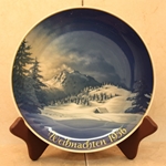 Rosenthal Weihnachten Christmas Plate, 1956 Type 1