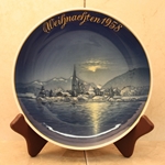 Rosenthal Weihnachten Christmas Plate, 1958 Type 1