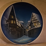 Rosenthal Weihnachten Christmas Plate, 1960 Error Dated 1961