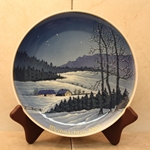 Rosenthal Weihnachten Christmas Plate, 1963 Type 2