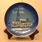 Rosenthal Weihnachten Christmas Plate, 1966 With Date No Weihnachten