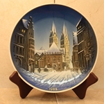 Rosenthal Weihnachten Christmas Plate, 1968 With Date No Weihnachten