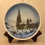 Rosenthal Weihnachten Christmas Plate, 1975 English inscription (CHRISTMAS)