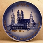 Olympic Plate 1972 München