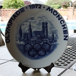 Olympic Plate 1972 Olympiade München