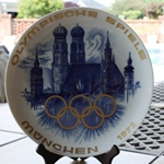 Olympic Plate 1972 Olympische Spiele München