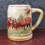 Beer Stein, Anheuser-Busch, CS19 Budweiser Holiday 1980, Type 3