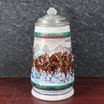 Beer Stein, Anheuser-Busch, CS192 Budweiser Holiday 1993, Signature Edition, Type 1