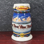 Beer Stein, Anheuser-Busch, CS416 Budweiser Holiday 2000, Type 1