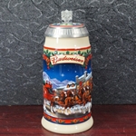 Beer Stein, Anheuser-Busch, CS560 Budweiser Holiday 2003, Signature Edition, Type 1