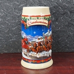 Beer Stein, Anheuser-Busch, CS560 Budweiser Holiday 2003, Type 1