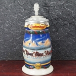 Beer Stein, Anheuser-Busch, CS416 Budweiser Holiday 2000, Signature Edition, Type 1