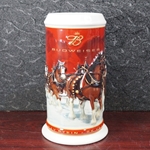 Beer Stein, Anheuser-Busch, CS608 Budweiser Holiday 2004, Type 1